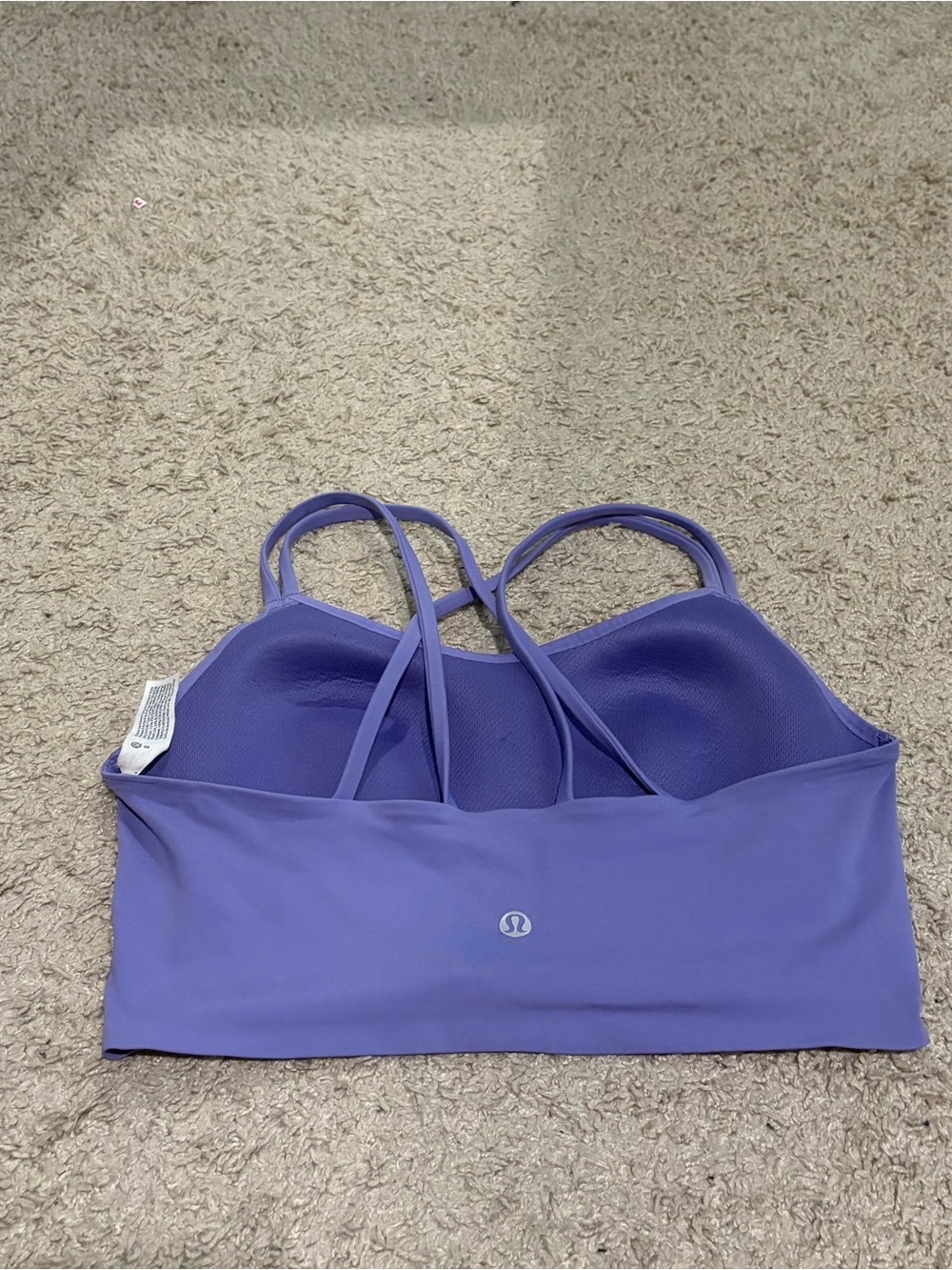 Lavender lululemon sports bra - Picture 2 of 3